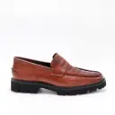 MOCASIN CHUNKY COCODRILO COÑAC