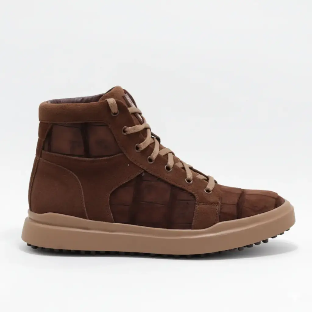 HIGH TOP ALLIGATOR CAFE GAMUZA