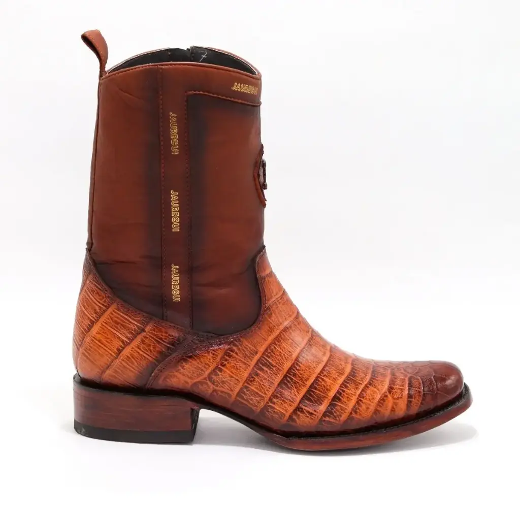 MEDIA BOTA JAUREGUI ALLIGATOR COÑAC