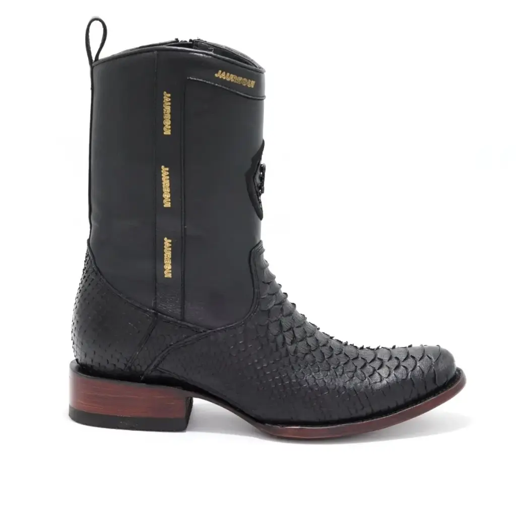 MEDIA BOTA JAUREGUI PITON NEGRO